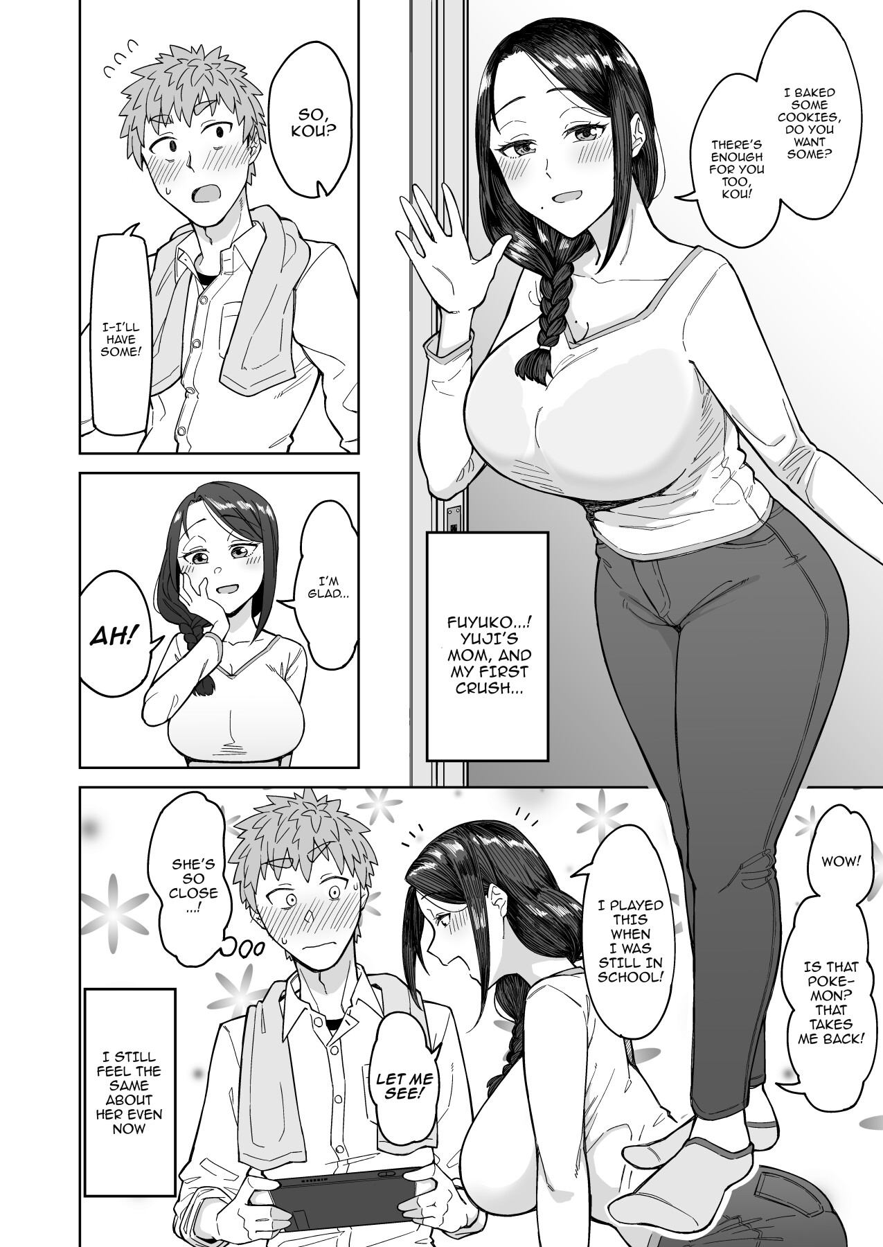 Hentai Manga Comic-My First Love Was My Friend's Mom-Read-3